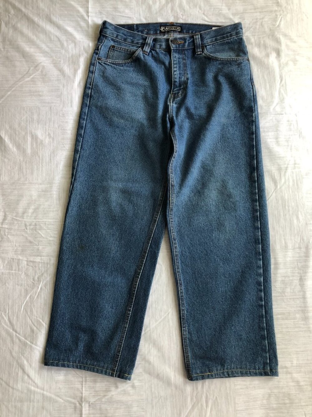 Dakota Blue Wash Relaxed/Baggy Denim